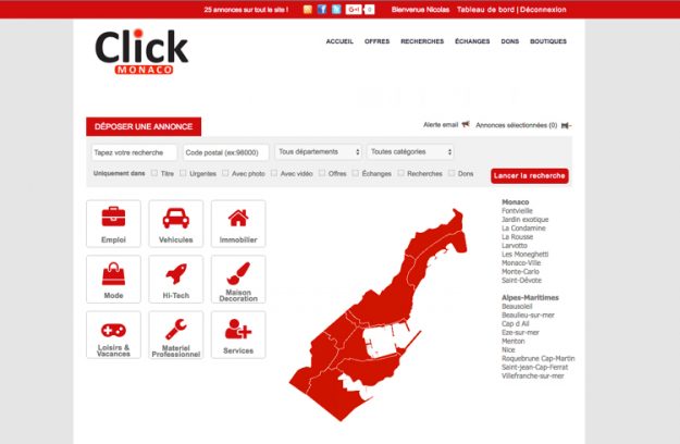 site annonces monaco
