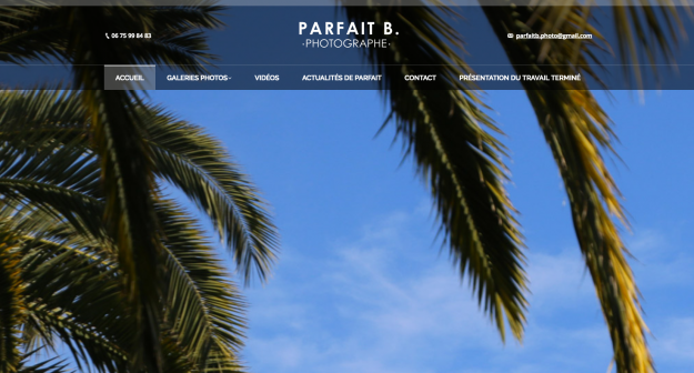 creation site photographe nice