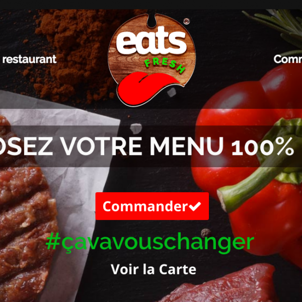 site web retaurant eats fresh a nice